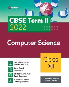 portada CBSE Term II Computer Science 11th (in English)