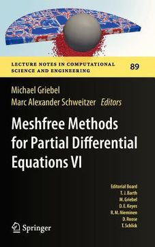 portada meshfree methods for partial differential equations vi