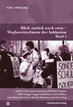 portada Blick Zurück Nach Vorn -Wegbereiterinnen der Inklusion (en Alemán)