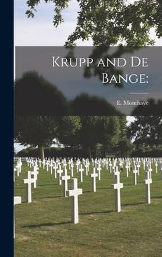 portada Krupp and De Bange (en Inglés)