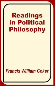 portada readings in political philosophy (in English)
