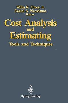 portada cost analysis and estimating (en Inglés)