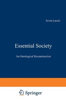 portada Essential Society: An Ontological Reconstruction