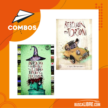 portada pack Rebelión en Tortoni + El brujo, el horrible y el libro rojo de los hechizos