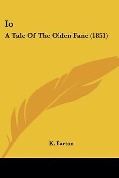 portada io: a tale of the olden fane (1851) (en Inglés)