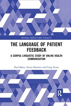 portada The Language of Patient Feedback (Routledge Applied Corpus Linguistics) 