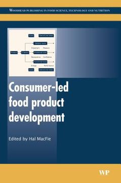portada Consumer-Led Food Product Development (in English)