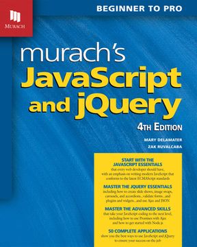 portada Murach'S Javascript and Jquery (in English)
