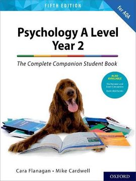 portada The Complete Companions for aqa a Level Psychology 5th Edition: 16-18: The Complete Companions: A Level Year 2 Psychology Student Book 5th Edition (en Inglés)