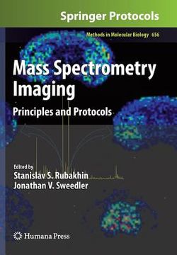 portada Mass Spectrometry Imaging: Principles and Protocols (en Inglés)