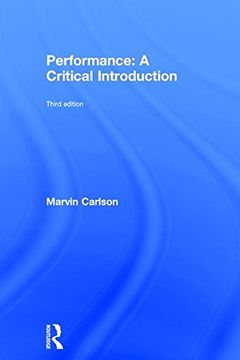 portada Performance: A Critical Introduction: A Critical Introduction: (en Inglés)