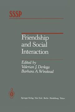 portada Friendship and Social Interaction (in English)