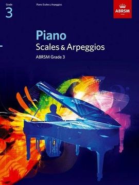 portada Piano Scales & Arpeggios, Grade 3 (ABRSM Scales & Arpeggios)