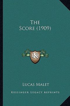 portada the score (1909) (in English)