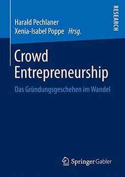 portada Crowd Entrepreneurship: Das Gründungsgeschehen im Wandel