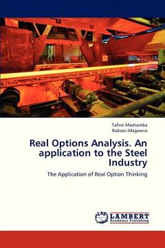 portada real options analysis. an application to the steel industry (en Inglés)