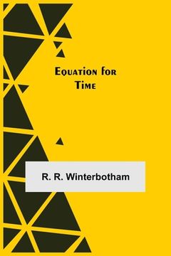 portada Equation for Time (in English)