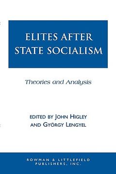 portada elites after state socialism: theories and analysis (en Inglés)