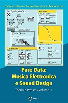 portada Pure Data: Musica Elettronica e Sound Design - Teoria e Pratica - Volume 1 (Italian Edition) 