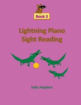 portada Lightning Piano Sight Reading: Book 3 (en Inglés)