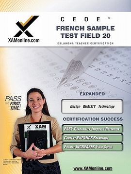 portada ceoe osat french sample test field 20 teacher certification test prep study guide (en Inglés)