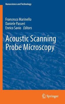 portada acoustic scanning probe microscopy (en Inglés)