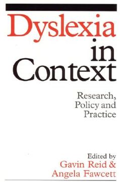 portada dyslexia in context: research, policy and practice (en Inglés)