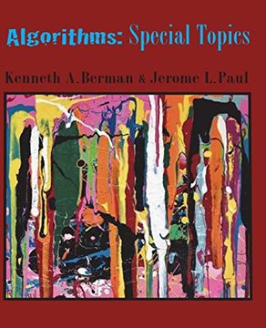 portada Algorithms: Special Topics (en Inglés)
