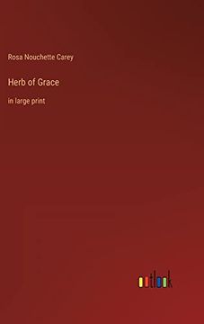 portada Herb of Grace: In Large Print 