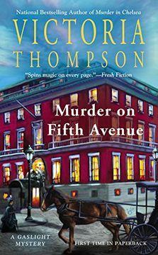 portada Murder on Fifth Avenue: A Gaslight Mystery (en Inglés)