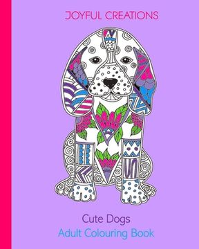 portada Cute Dogs: Adult Colouring Book (UK Edition) (en Inglés)