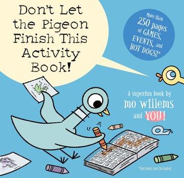 portada don`t let the pigeon finish this activity book!