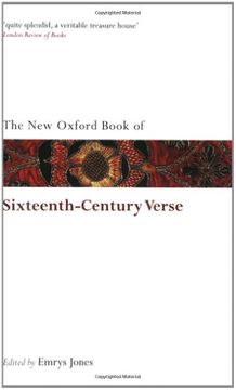 portada The new Oxford Book of Sixteenth-Century Verse (Oxford Books of Prose & Verse) (en Inglés)