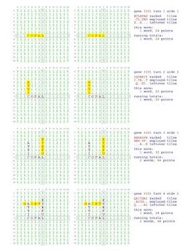 portada Fifty Scrabble Box Scores Games 3101-3150