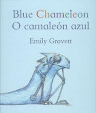 portada BLUE CHAMELEON / O CAMALEON AZUL (en Gallego)