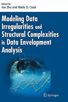 portada modeling data irregularities and structural complexities in data envelopment analysis (en Inglés)