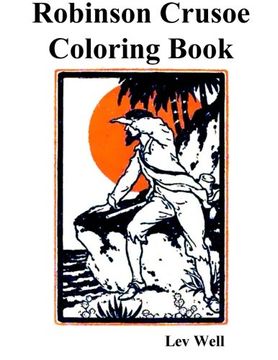 portada Robinson Crusoe Coloring Book