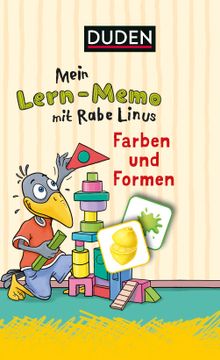 portada Mein Lern-Memo mit Rabe Linus - Farben und Formen (en Alemán)