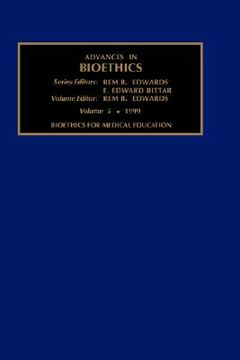 portada advances in bioethics: vol 5