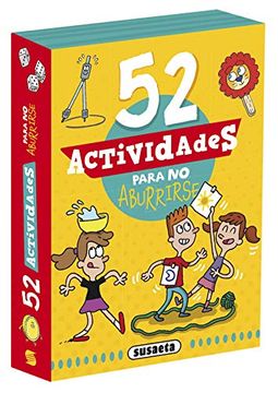 portada 52 Actividades Para no Aburrirse (Barajas de Juegos y Actividades) (in Spanish)