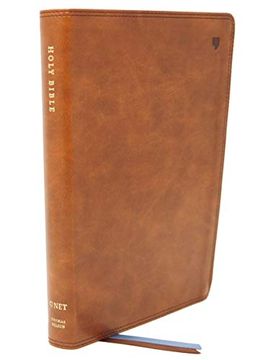 portada Net Bible, Thinline Large Print, Leathersoft, Brown, Comfort Print: Holy Bible (in English)