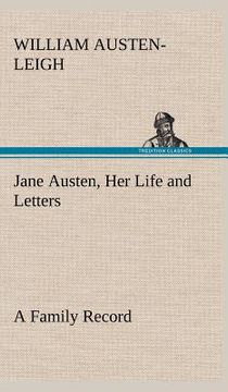 portada jane austen, her life and letters a family record (en Inglés)