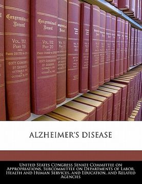 portada alzheimer's disease (en Inglés)