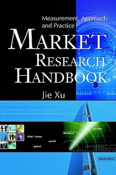 portada market research handbook: measurement, approach and practice (en Inglés)