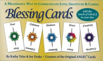 portada BLESSING CARDS: Communicate Your Love, Gratitude And Caring (210 cards; comes with organdy drawstring bag) (en Inglés)