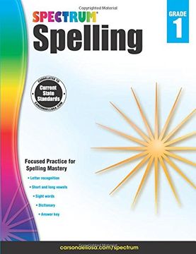 portada Spectrum Spelling, Grade 1 (en Inglés)