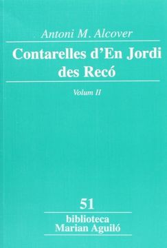 portada Contarelles d'En Jordi des Recó: Contarelles D'En Jordi Des Reco  - Volumen 2 (Biblioteca Marian Aguiló)