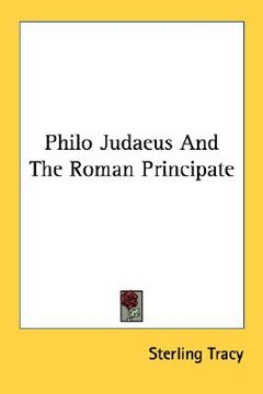 portada philo judaeus and the roman principate