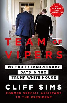 portada Team of Vipers: My 500 Extraordinary Days in the Trump White House (en Inglés)