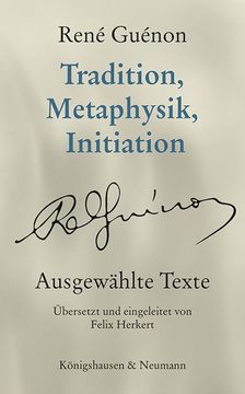 portada Tradition, Metaphysik, Initiation (in German)